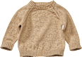 Pullover aus Strick mit Mitwachsfunktion, beige, Gr, 62 ALANA