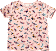 T-Shirt Pro Climate mit Schmetterling-Muster, rosa, Gr. 104 ALANA