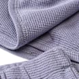 Set mit Langarmshirt und Hose mit Waffel-Struktur, blau, Gr. 68 ALANA