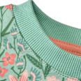 Sweatshirt Pro Climate mit Blumen-Muster, grün, Gr. 104 ALANA