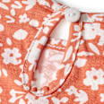 T-Shirt mit Blumen-Muster, orange, Gr. 104 ALANA