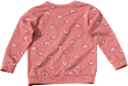Sweatshirt mit Regenbogen-Muster, rosa, Gr. 110 ALANA