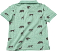 T-Shirt mit Tier-Muster, grün, Gr. 116 ALANA