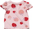 T-Shirt mit Erdbeeren-Muster, rosa, Gr. 122 ALANA
