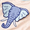 T-Shirt mit Elefanten-Motiv, beige, Gr. 104 ALANA