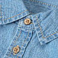 Hemd aus Jeans-Stoff, blau, Gr. 128 ALANA