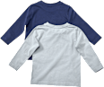 Langarmshirts, blau, Gr. 128 ALANA