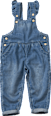 Latzhose mit Rüschen aus Jeansstoff, blau, Gr. 104 ALANA