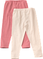 Leggings, rosa + beige, Gr. 116 ALANA