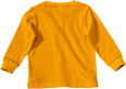 Langarmshirt mit Waffel-Struktur, gelb, Gr. 128 ALANA