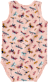 Body Ärmellos Pro Climate mit Schmetterling-Muster, rosa, Gr. 74/80 ALANA