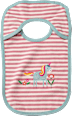 Lätzchen mit Einhorn-Motiv, rosa & weiß ALANA