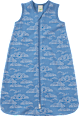Schlafsack 1 TOG mit Regenbogen-Muster, blau, 90 cm ALANA