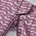 Schlafsack 1,5 TOG, mit Web-Muster, lila, 80 cm ALANA