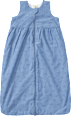 Schlafsack 0,5 TOG mit Wal-Muster, blau, 80 cm ALANA