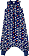 Schlafsack mit Beinen 2 TOG, mit Weltraum-Muster, blau, 100 cm ALANA