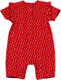 Schlafanzug mit Punkte-Muster, rot, Gr. 74/80 ALANA