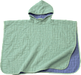 Badeponcho aus Musselin, grün & blau ALANA