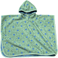 Badeponcho mit Punkten, grün & blau ALANA