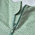 Schlafsack 1 TOG mit Punkte-Muster, grün, 100 cm ALANA