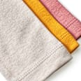 Bodys Langarm, rosa + gelb + beige, Gr. 98/104 ALANA
