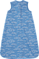 Schlafsack 1 TOG mit Regenbogen-Muster, blau, 80 cm ALANA