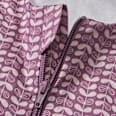 Schlafsack 1,5 TOG, mit Web-Muster, lila, 110 cm ALANA