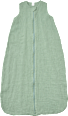 Schlafsack 0,5 TOG aus Musselin, grün, 80 cm ALANA