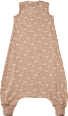 Schlafsack mit Beinen 1 TOG, mit Regenbogen-Muster, beige, 100 cm ALANA