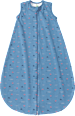 Schlafsack 1 TOG, mit Fisch-Krabben-Muster, blau, 70 cm ALANA