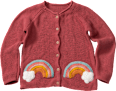 Kinder Jacke, Gr. 110, in Baumwolle, pink PUSBLU