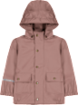 Regenjacke, rosa, Gr. 110/116 Mikk-Line