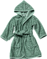 Kinder Bademantel, grün, Gr. 134/140 PUSBLU