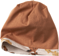 Mütze zum Wenden mit Dino-Muster, beige, Gr. 50/51 ALANA