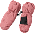 Handschuhe mit Regenbogen-Muster, rosa, Gr. 4 PUSBLU