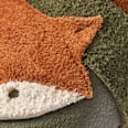 Lederschuhe mit Fuchs-Motiv, grün, Gr.22/23 ALANA