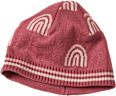 Mütze mit Regenbogen-Motiv, rosa, Gr. 52/53 ALANA