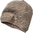 Mütze aus Strick, braun, Gr. 46/47 ALANA