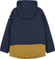 Softshelljacke mit abnehmbarer Kapuze, blau, Gr. 110/116 Mikk-Line