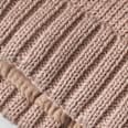 Mütze mit Bommel, beige, Gr. 46/47 ALANA