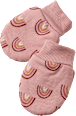 Handschuhe Pro Climate mit Regenbogen-Muster, rosa ALANA