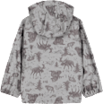 Regenjacke mit Waldtier-Muster, grau, Gr. 110/116 Mikk-Line