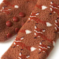 ABS Socken mit Fuchs-Muster, orange, Gr. 19/22 PUSBLU
