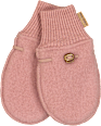 Handschuhe mit Wolle, rosa, Gr. 62/68 Mikk-Line