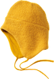 Mütze mit Bio-Schurwolle, gelb, Gr. 48/49 ALANA