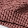 Pullover mit Struktur, rosa, Gr. 92 ALANA