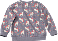 Sweatshirt mit Einhorn-Muster, grau, Gr. 104 ALANA