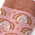 Thermosocken mit Regenbogen-Motiv, rosa, Gr. 23/26 PUSBLU