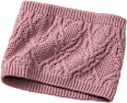 Loop Schal aus Strick, rosa ALANA