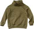 Sweatshirt mit Kragen, grün, Gr. 122 ALANA